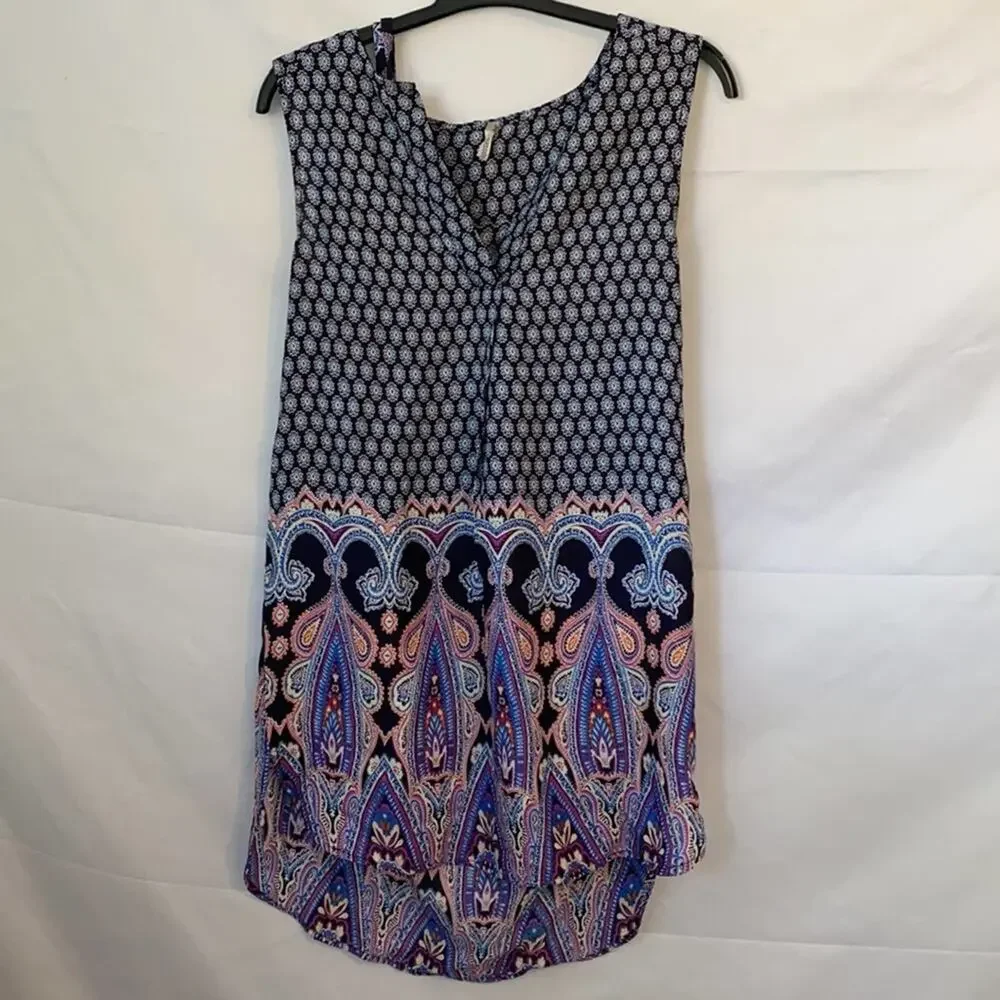 Mittoshop Multi-Design Paisley Sleeveless Dress
